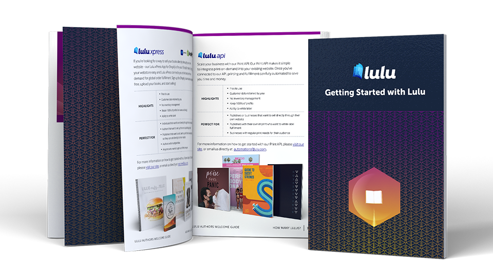 New Lulu user getting started guide image card